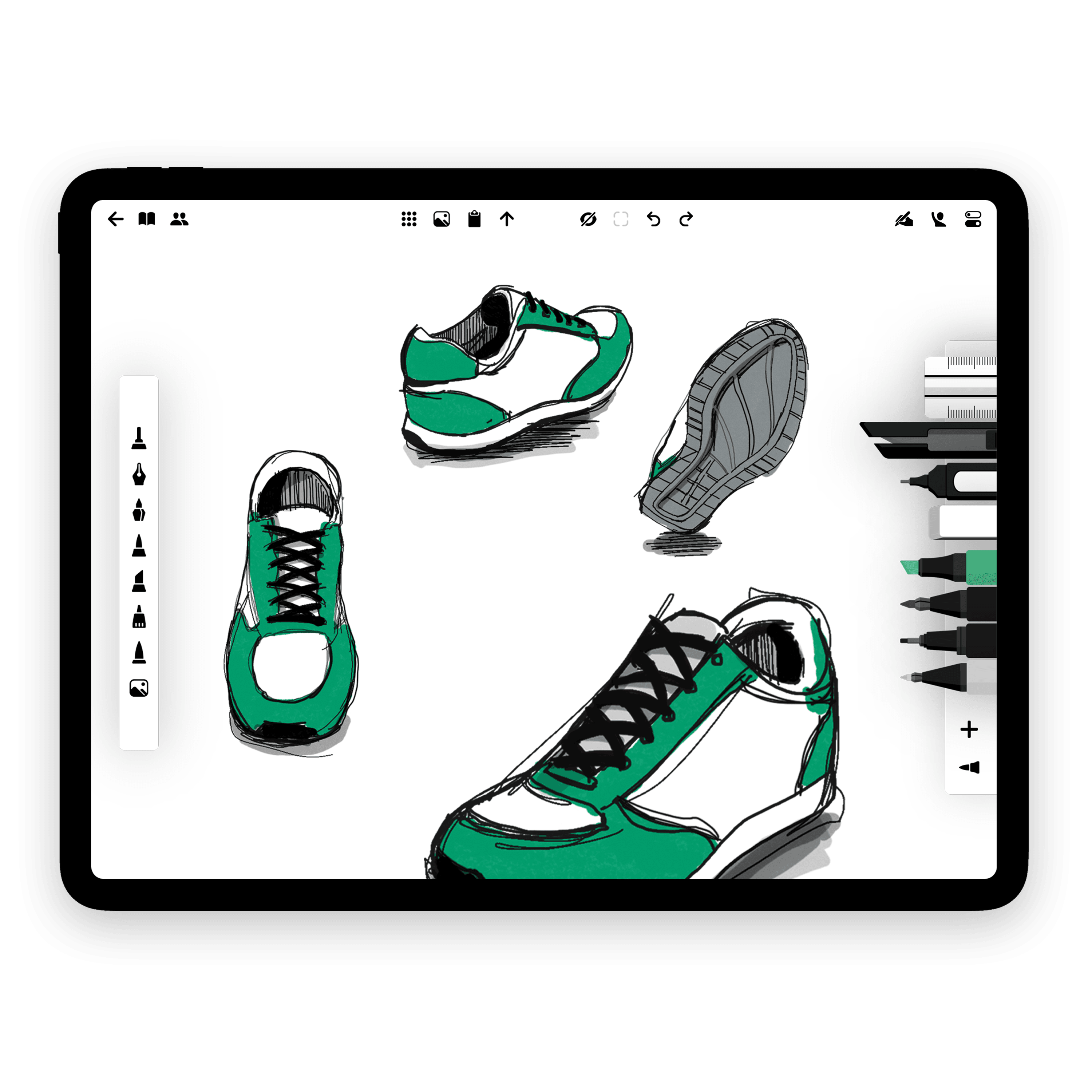 Flow on an iPad