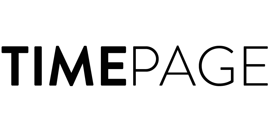 Timepage wordmark